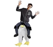 Novedad Diversión Unisex Disfraz Fiesta Escenario Actuación Disfraz Con Cosas Tus Propias Piernas Zekai Pingüino de