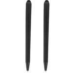 2pcs pantallas capacitivas pluma pizarra pantalla infrarroja pantalla táctil pluma conveniente lápiz óptico Negro 16.00X1.50X1.50CM