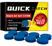 Estaciones de cebo para cucarachas, repelente natural de cucarachas, trampas para cucarachas para uso en interiores y exteriores, infestación de in...