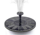 Bomba de fuente de agua solar flotante para pájaros al aire libre, de pie 1.4w