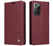 Foxdock Estuche plegable para Samsung Galaxy Note 20 Ultra y funcionalidad de soporte Cuero sintético y TPU mate completo Fuerte atracción magnétic...