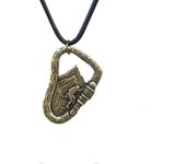 Fall To Rise Escalada Colgante Collar Joyas Para Escaladores Y Montañeros