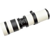 Lente de zoom de teleobjetivo de 420-800 mm Lente de zoom manual Lente de cámara SLR adecuada para cámaras