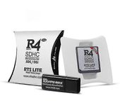 2021 R4 Gold Pro Sdhc para Ds / 3DS / 2DS / Cartucho de revolución con adaptador USB Plata 1 Pcs