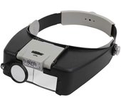 Ersam Lupa de diadema Led Linterna frontal Lupa del joyero 1.5X 3 X 8.5X 10x