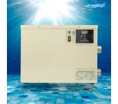 Termostato de calentador de agua digital inteligente a prueba de agua a prueba de agua de 11KW con controlador táctil para piscina de bañera SPAEU ...