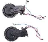 Para piezas de repuesto X1/X1S Pro/T10 OMNI/T20 Robot aspirador Accesorios de repuesto de rueda L + R Como se muestra