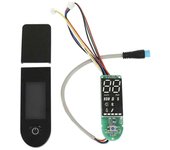 Reemplace el juego de cubierta de pantalla del panel de visualización de la placa de circuito para Xiaomi M365 Scooter Pro js