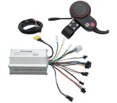 Kit de tablero de control de scooter eléctrico de 48V 25A con scooter de pantalla TF-100 para scooter eléctrico negro plateado
