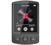 MP3-07 32GB Bluetooth portátil MP3 Reproductor de video musical Radio FM Pantalla de 1.77 pulgadas Reproductor de MP4
