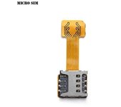 Ranura SIM híbrida TF Adaptador de tarjeta SIM dual Extensor Micro SD para teléfono Android Micro Sim