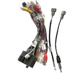 Decodificador del adaptador del arnés de alimentación del cable del cable de la radio estéreo del coche para el cable Kia Sorento Sportage/hyundai ...