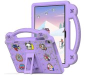 unbrand Para Lenovo Tab M10 (gen 3) Cubierta protectora de tableta Eva a prueba de caídas Funda de tableta antiarañazos con pie de apoyo-zzy Púrpura