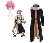 Anime FAIRY TAIL Disfraz de cosplay Etherious Natsu Dragneel Disfraces de cosplay Halloween Fiesta de carnaval Conjuntos completos Disfraces bufand...