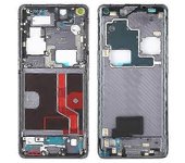 Jeek Compatible con Oppo Find X2 Pro CPH2025 Pdem30 Reemplazo Front Housing Lcd Frame Bezel Plate Negro