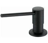Fregadero de cocina Dispensador de jabón negro con una bomba de jabón de 500 ml de capacidad