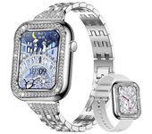2024 Nuevo reloj inteligente para adultos Bluetooth Call Pulsera impermeable Multi Sport Health Monitor Smartwatch Ladies para Android IOS Tira de ...