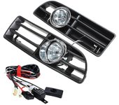 Rejilla de la lámpara antiniebla delantera con arnés de interruptores Luz de conducción diurna para Mk4 1998-20