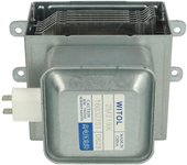 Tubo de magnetrón vhbw compatible con microondas Panasonic - repuesto para Witol 2M219K Plata