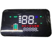 48V 60V 72V para E-Bike Motor de scooter eléctrico Panel de control del medidor con pantalla LCD