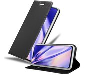 Realme 5 PRO / Realme Q Case Funda protectora - Superficie mate con ranura para tarjetas NEGRO ELEGANTE