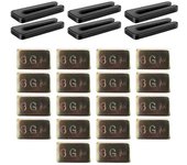 Kit de equilibrio de aspas de ventilador de techo, 6 piezas Clips de equilibrio de ventilador elástico 18 piezas Autoadhesivo de metal 3g Color de ...