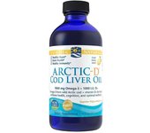 Nordic Naturals ArcticD Aceite de Hígado de Bacalao Limón 237ml