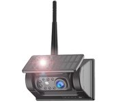 Cámara de reversa inalámbrica solar, cámara de visión trasera / delantera inalámbrica inalámbrica 1080p 5g Wifi Coche a prueba de agua