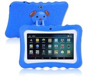7 pulgadas niños Android Tablet PC 8gb Rom 1024 * 600 resolución Wifi Niños Tablet Computers con cubierta Azul AUS Plugs
