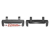 Conector de correa de reloj INF para Amazfit T-Rex 3 (par) Negro