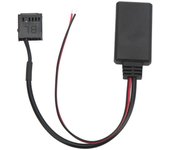 Cable auxiliar de radio de coche de 12 pines 6000CD Adaptador de audio Bluetooth inalámbrico de reemplazo para Ford Focus Mondeo