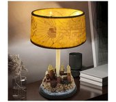 Castillo de resina lámpara de mesa lámpara de resina lámpara harryed pottersed casa dormitorio decoración de la habitación regalo de cumpleaños nue...