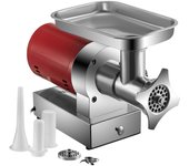 Vevor Picadora de carne eléctrica, 661 lbs/hora Máquina picadora de carne de 1100 W, picadora de carne eléctrica de 1.5 HP con 2 placas de molienda