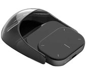Air Mouse Bluetooth Wireless Touchpad Remoto de teléfono inteligente extraíble para //Tablet/TV Negro