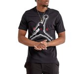 Nike Air Jordan Camisas Hombre Athletic Algodón Cuello Redondo Summ Negro S