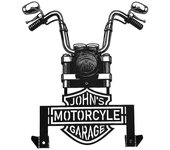 Soporte para casco de motocicleta Soporte de soporte de casco de motocicleta de metal Decoraciones de montaje en pared