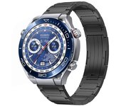 Correa de reloj de aleación de titanio para Huawei Watch Ultimate Negro