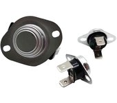Kit de termostato de fusible térmico para secadora LA-1053 para AH2162282 Qp5 Plata