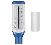 Espirómetro portátil Medidor de flujo máximo Medidor de flujo espiratorio para el asma pulmonar Detector Monitor de función respiratoria para adultos