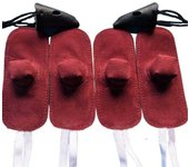 4 piezas Gallo Mitt Para Gallos Casco de gallina Protección de lucha Animales de granja Gallos Gallinero Accesorios del gallinero (color: 4pcs)