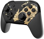 Heyone Dritrip Wireless Pro Controller Compatible con Switch/Switch Lite/Switch OLED, Switch Remote Gamepad con Joystick, Doble Vibración