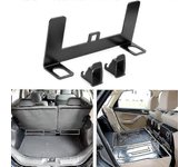 Kit de montaje de anclaje de sujeción universal para silla de auto para conector de cinturón Isofix, negro