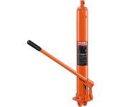 Succebuy Gato de ariete largo hidráulico, cilindro de elevación del motor de 8 toneladas con bomba de un solo pistón y base de horquilla, cilindro ...