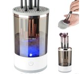 Limpiador de cepillo de maquillaje eléctrico, Máquina limpiadora de cepillos de maquillaje, Limpiador de cepillo cosmético automático Herramientas ...