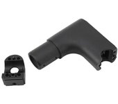 Soporte de vástago de scooter eléctrico Soporte de conector de vástago de horquilla delantera de manillar + bloque para scooters M365