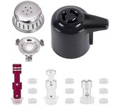 Piezas de repuesto de la válvula de flotador de la manija de liberación de vapor con escudo antibloqueo compatible con Instantpot Duo / Duo Pl como...