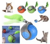 Speedy Tail 2.0,Speedy Tail Cat Toy,Speedy Tail 2.0 Cat Toy,Juguete de movimiento automático azul