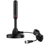 Antena de TV digital omnidireccional para uso en interiores / exteriores - Admite TV 4K y 1080P - Portátil y fácil de instalar - Disfrute de una re...
