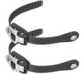2 piezas Accesorios de esquí Snowboard Binding Strap Skates Zapatos Hebilla Correa Patines de hielo Correas Tornillo de correa de rodillo en línea ...