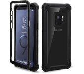 Aoui Samsung Galaxy Note 10 Lite Case Magnetic Adsorption Tech A prueba de golpes Front Back Tempered Glass Unibody Design Magnets Pu U1